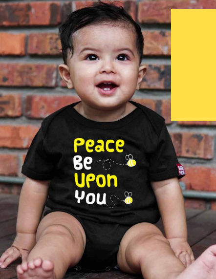 IMANHOOD BABY ROMPERS  - PEACE BE UPON YOU