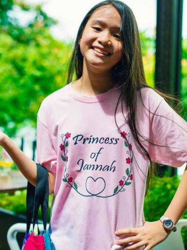 IMANHOOD KIDS T-SHIRT  - PRINCESS JANNAH